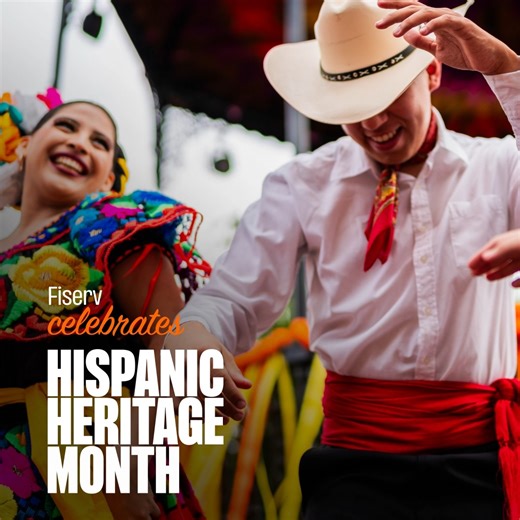 1.5K views · 11 reactions | At Fiserv, we move lives forward. This Hispanic Heritage Month, we honor the contributions of Hispanic and Latino communities. From driving innovation as entrepreneurs, scientists and leaders to enriching our nation's art, cuisine and traditions, their impact is undeniable. | Fiserv | Facebook