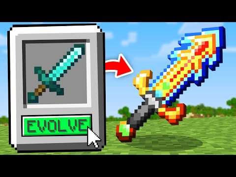 Minecraft, But You Evolve Items...