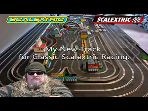 My New Track for Classic Scalextric Racing.