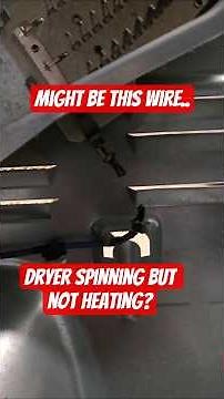 Fix GE dryer that is not heating. #diy #appliances #expert #repairing #dryerrepair