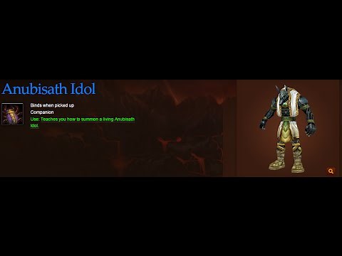 how to farm the Anubisath idol