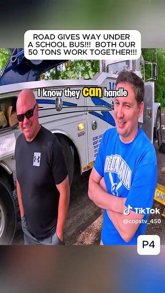 School Bus Recovery: Successful Towing Challenge