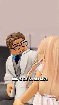 💗 My Dad Was A Mad Scientist! 🏡 Roblox Story #roblox #shorts