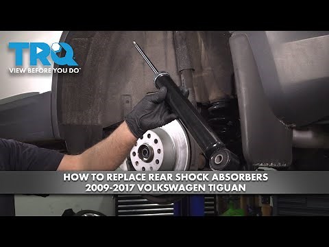 How to Replace Rear Shock Absorbers 2009-2017 Volkswagen Tiguan