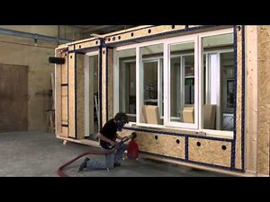 Prefab Passief-Gevels in HSB met biobased isolatie en afwerking