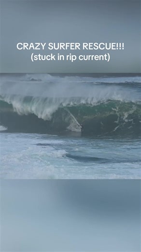 Surfer's Insane Wipeout Rescue from Huge Wave