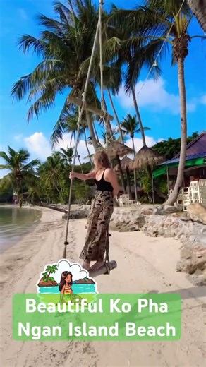Beautiful Ko Pha Ngan Island beach