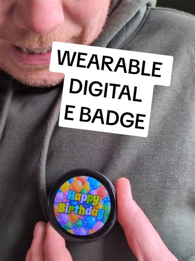 Wearable Digital E Badge: Your Personal Event Accessory