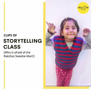 Yellow Class ‘Storytelling’ Session introduced children to an...