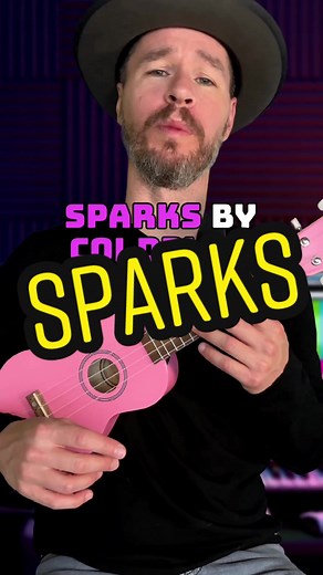 Learn Sparks by Coldplay on Ukulele - Tutorial and Chords