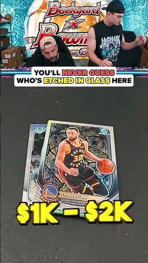 STEPH CURRY $2K ETCHED IN GLASS — Bowman GOAT Shooter Pull 🔥