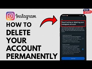 How To Delete Your Instagram Account Permanently - Full Guide