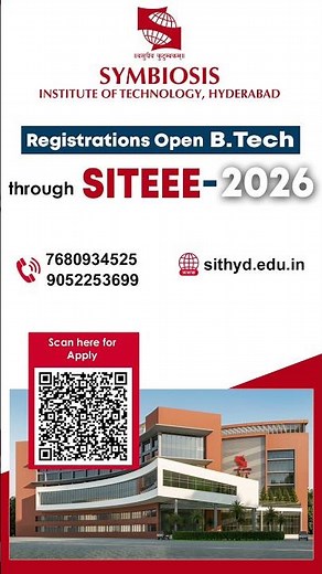 B.Tech CSE Admissions Open | Dual Degree & Honors Programs | SIT Hyderabad