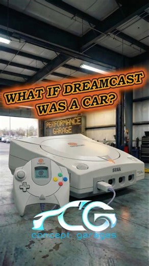 What if the Sega Dreamcast was a Supercar? 🏎️🌀