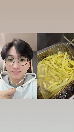 I love fries 🤨😏 | Evan Tan