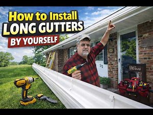 How to install Long Gutters by Yourself