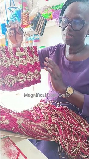 How to make a macrame bag / New design #magnificalcorecraft