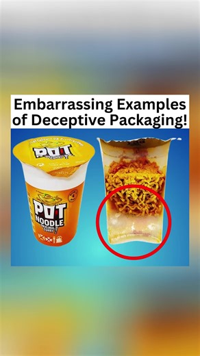Awareness of Deceptive Packaging Examples
