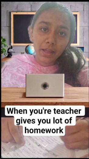 when you're teacher gives you lot of homework😭😭#school #homework #cry