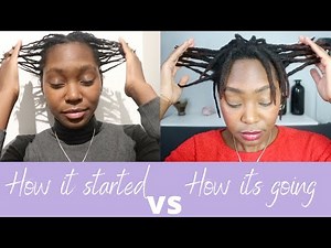 How I Went From Thin To Thick Locs!