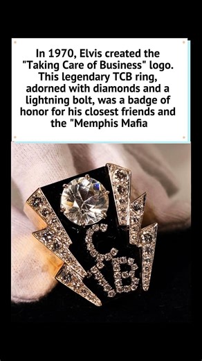 The Story Behind Elvis Presley’s TCB Ring ⚡