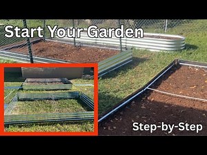 How to Start a Garden Step-by-Step (Beginner Friendly Guide!)