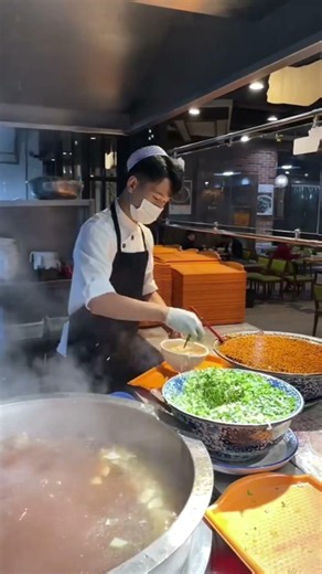 Uncovering a Hidden Authentic Noodle Bowl Filled with Delicious Soup Noodles �