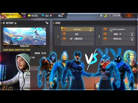 WHITE 444, RAISTAR, RUOK VS B2K, VINCENZO, RIGADA | MOST HEADSHOT ROOM EVER