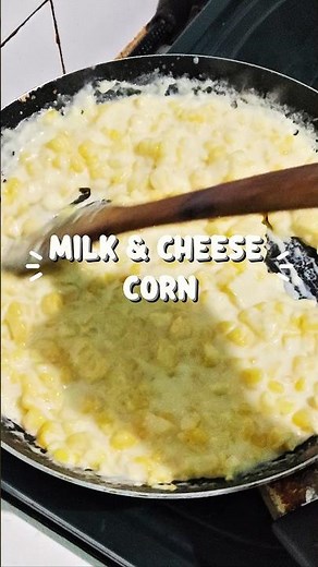 Sweet Corn with Milk & Cheese | Easy Comfort Snack 🌽