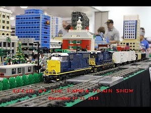 LEGO Trains at the Tampa Train Show