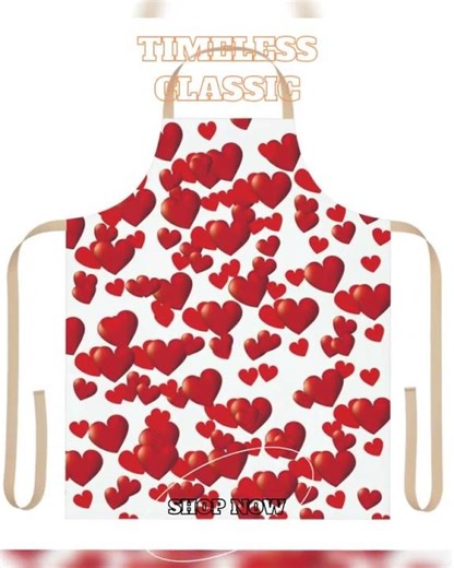 Personalized Chef Apron: 100% Polyester Canvas, Tie-Back Closure