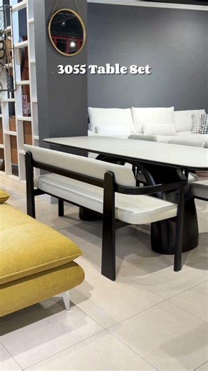 문의 폭주! 요즘 잘나가는 블랙 세라믹 식탁 #식탁 #식탁세트 #6인용식탁