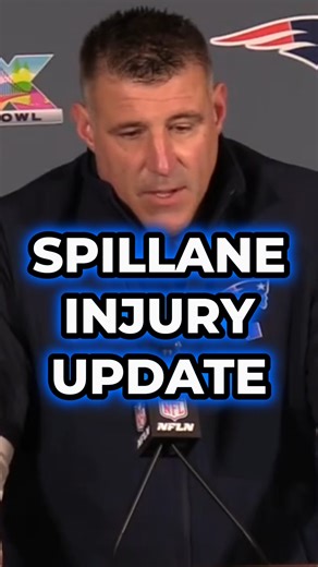 Patriots Head Coach Mike Vrabel Gives An Update On Patriots LB Robert Spillane #patriots #SuperBowlLX #NFL #NewEnglandPatriots #ChatSports | New England Patriots by Chat Sports