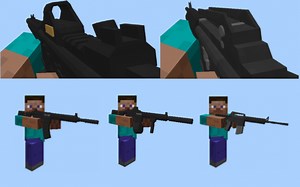 【我的世界手机版】现代枪械模组