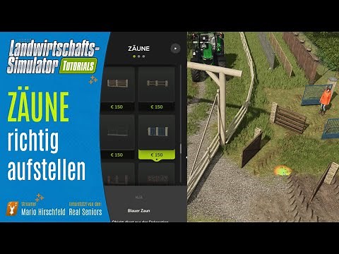 LS25 Tutorial: Placing fences and gates correctly – Tips & Tricks