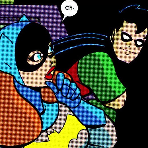 robin x batgirl superiority ! #dckbabs #dckgrayson #barbaragordon #dc #dccomics