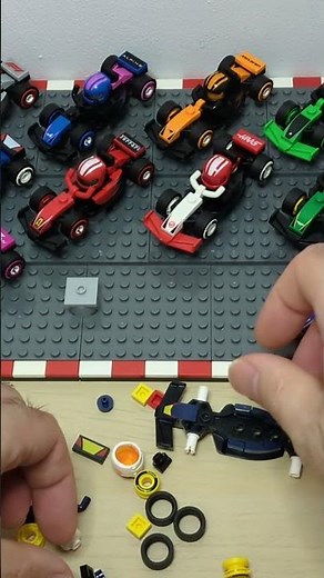 LEGO F1 Mini Build – Red Bull Racing #71049 #shorts