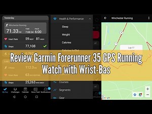 Review Garmin Forerunner 35 GPS Running Watch with Wrist-Based Heart Rate and Workouts - Black