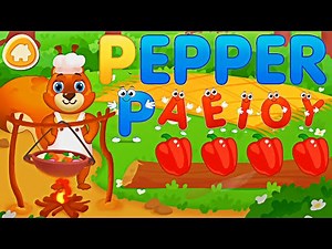 Fun ABC Kids Games - Learn Alphabet with Squirrel | Android Gameplay