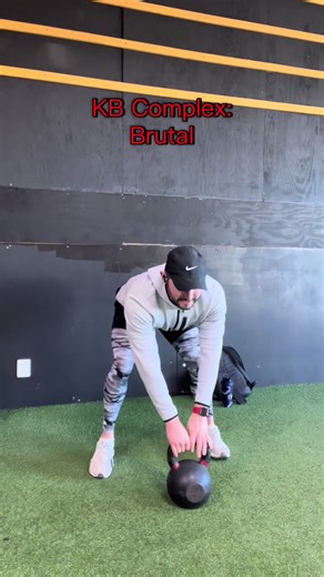 Brutal Kettlebell Complex Workout Routine