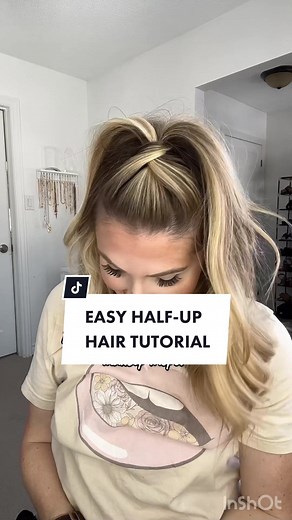 Easy Half-Up Hairstyles for Medium Hair: Simple Tutorial