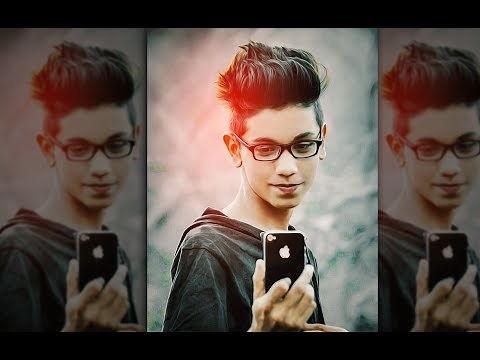 How To Edit Stylish & Cool Facebook Profile Picture In Photoshop