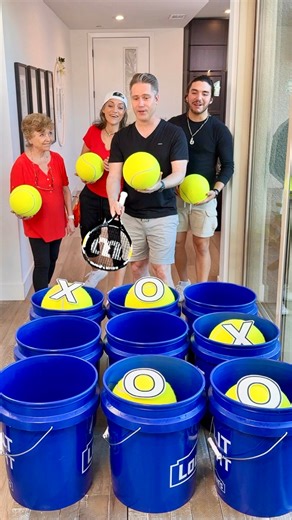 2.4M views · 24K reactions | Tic Tac Toe Tennis Challenge | The Tus House | Facebook