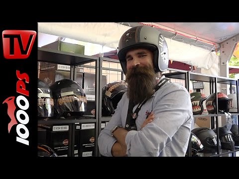 Harley-Davidson Halbschalen und Integralhelme | European Bike Week 2015