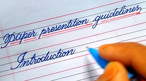 113K views · 7.8K reactions | Paper Presentition Guidelines | R.U.A Sign Writing | Facebook