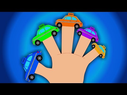 Taxi Finger Family | Street Vehicles Finger Family