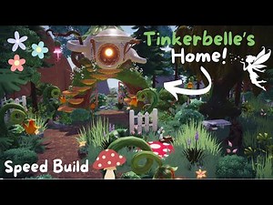 Tinkerbelle's Home Speed Build! / Disney Dreamlight Valley ♡
