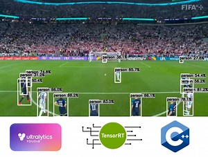 TensorRT C YoloV8 Tutorial (link in comments)