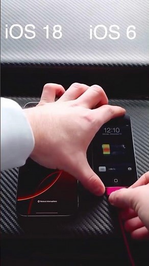😍⏰iOS 6 vs. iOS 16 #iphone #ios