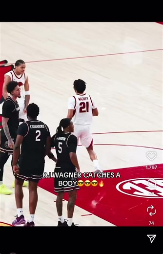 DJ Wagner Dominates the Court in College Basketball Highlights